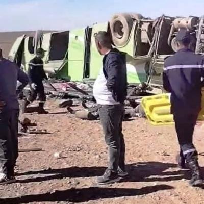 Grave accident de la route à Beni Abbas
