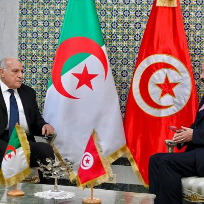 Grande Commission mixte algéro-tunisienne de coopération: M. Attaf  copréside avec son homologue tunisien la réunion du comité de suivi