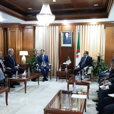 محروقات ومناجم : السيد عرقاب يبحث توسيع التعاون مع ممثلي الشركة البرازيلية 