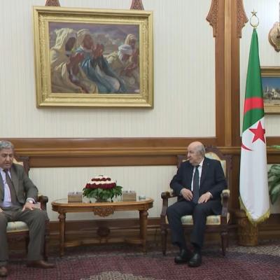 رئيس الجمهورية يستقبل رئيس حزب الفجر الجديد