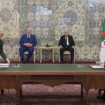 Cérémonie de signature-DZ-Biélorussie