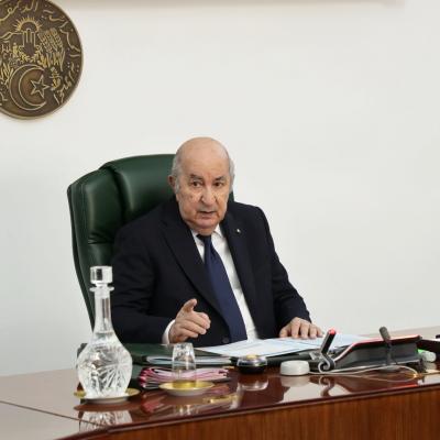Abdemadjid Tebboune, président de la République