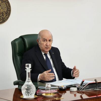 Abdemadjid Tebboune, président de la République