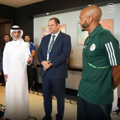 Equipe Qatar visite