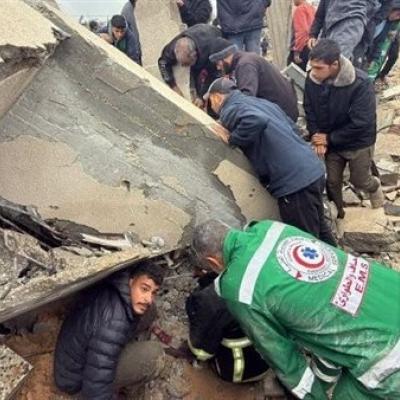 وفاة 11 فلسطينيا بغزة جراء انهيارات واسعة