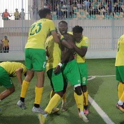 Joie des joueurs de la JSS