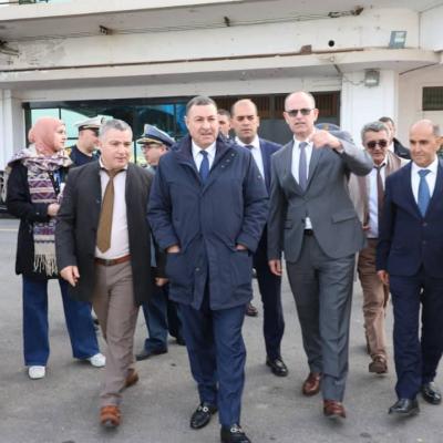 سعيود يعرب عن ارتياحه للنتائج الإيجابية في منطقة  الانتظار البحرية