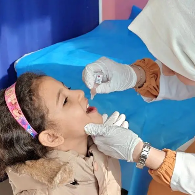 الحملة الوطنية للتلقيح ضد شلل الأطفال