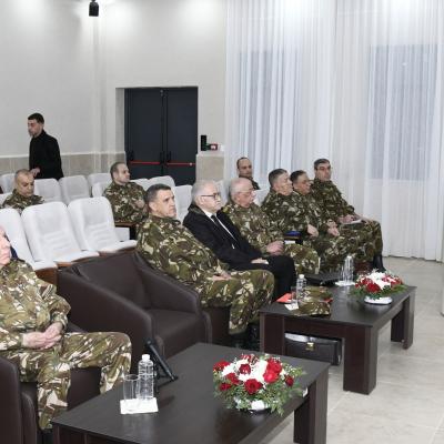 Le Général d’Armée, Saïd Chanegriha, supervise l'opération de lancement du satellite «Alsat-3A»