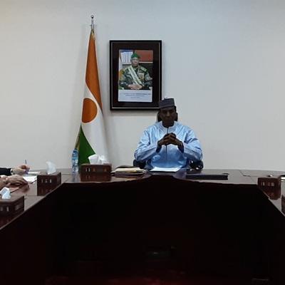 عرقاب يستقبل من طرف الوزير الأول النيجري 