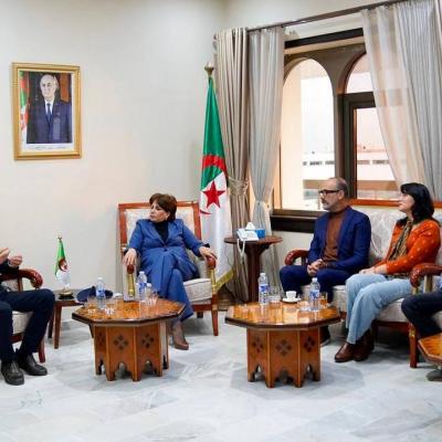 وزيرة الثقافة والفنون تعقد اللقاء التشاركي الثالث مع مهنيي السينما 