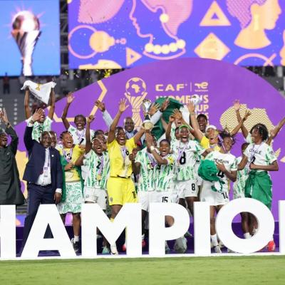 Les Nigerianes chamionnes d'Afrique 2024