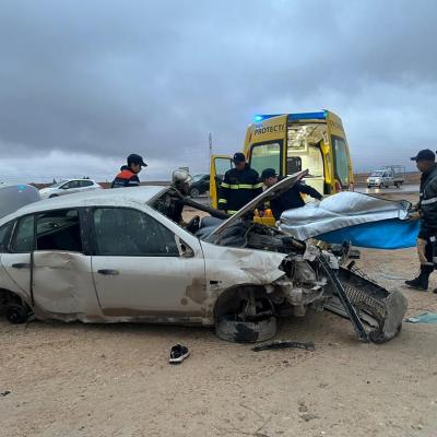 حوادث المرور: وفاة شخصين وإصابة 156 آخرين خلال ال24 ساعة الأخيرة