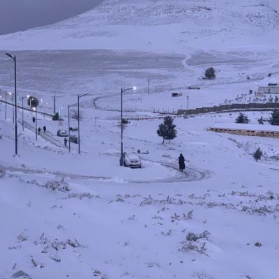 تساقط الثلوج