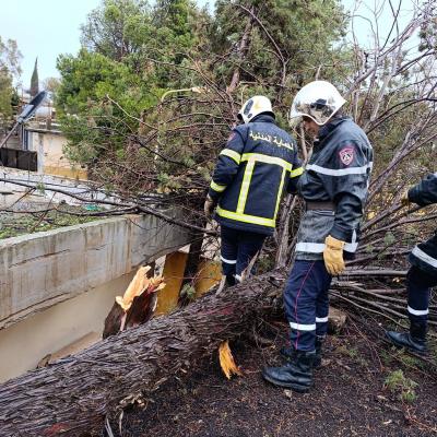 Vents violents : plusieurs interventions de la Protection civile, aucune victime à déplorer