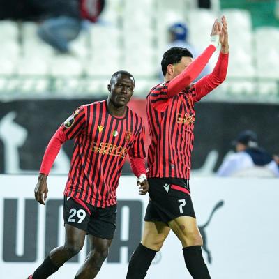 Joie des joueurs de l'USMA