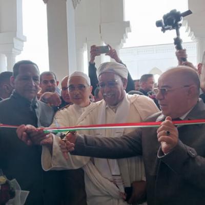 بلمهدي يشرف على تدشين المسجد القطب بالأغواط