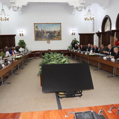 محادثات موسعة الجزائر النيجر