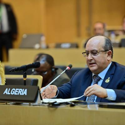  الاتحاد الافريقي: ممثلا لرئيس الجمهورية، الوزير الأول يشارك بأديس أبابا في اجتماع مخصص لدراسة تداعيات اعتبار الاستعمار جريمة ضد الإنسانية 