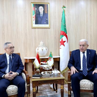 رئيس المجلس الشعبي الوطني يستقبل سفير إندونيسيا لدى الجزائر