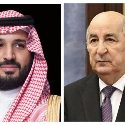 رئيس الجمهورية يجري مكالمة هاتفية مع ولي عهد المملكة العربية السعودية