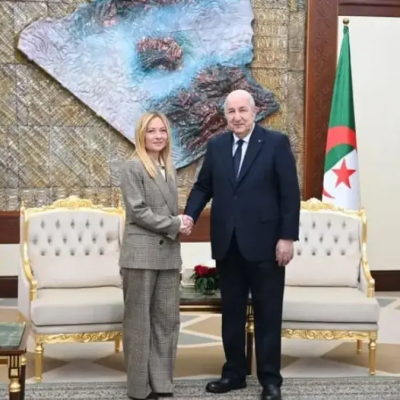 محادثات رئيس الجمهورية مع ميلوني