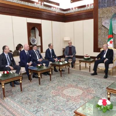 رئيس الجمهورية يستقبل رئيس وزراء جمهورية صربيا