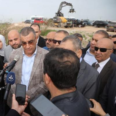 الخط المنجمي الشرقي : جلاوي يشدد على ضرورة تدعيم الورشات لضمان استكمال  المشروع