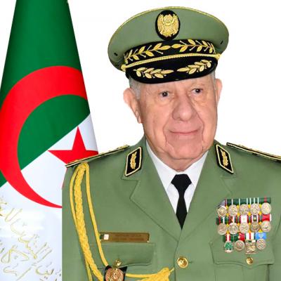 الفريق أول السعيد شنقريحة يهنئ الفريق الوطني العسكري للعدو الريفي