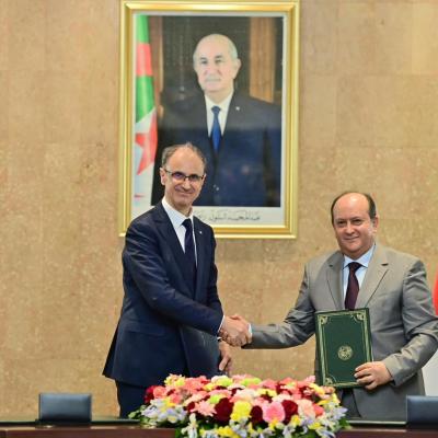 Algérie-Serbie-signature