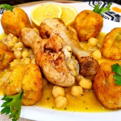 طاجين الخوخ الجزائري