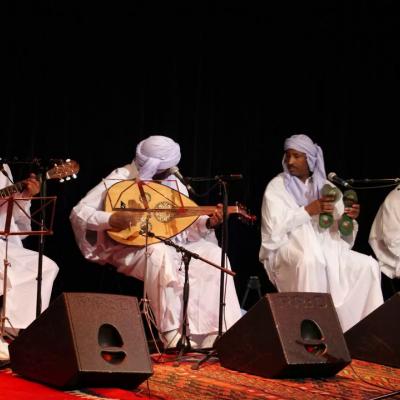 Concert à Alger de la troupe "El Ferda" 