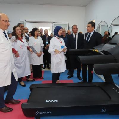 آيت مسعودان يشرف على وضع حيز الخدمة لوحدة متخصصة في التكفل بالسمنة