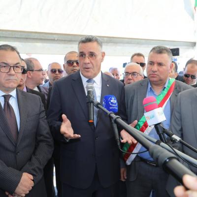 محطة تحلية مياه البحر كدية الدراوش (الطارف): استلام الشطر الثاني من مشروع  الربط باتجاه عنابة "بداية صائفة 2026" (وزير) 