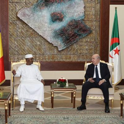 Le président de la République s'entretient en tête-à-tête avec son homologue tchadien