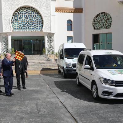 بلمهدي يعطي إشارة انطلاق قافلة "أسبوع الحج"