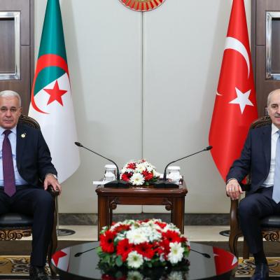 Boughali reçu à Istanbul par le président de la Grande Assemblée nationale de Turquie