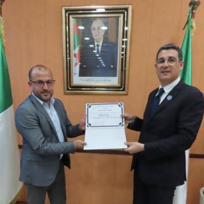  آيت مسعودان يكرم مهندسي الإعلام الآلي بقطاع الصحة نظير دورهم في تعزيز  مسار الرقمنة 