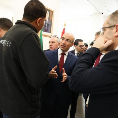  شايب يقوم بزيارة عمل إلى إسبانيا