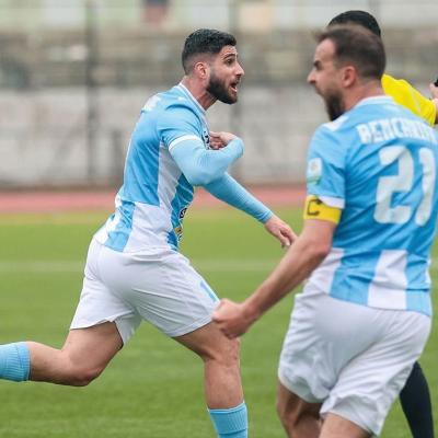 Joie des joueurs de l'OA