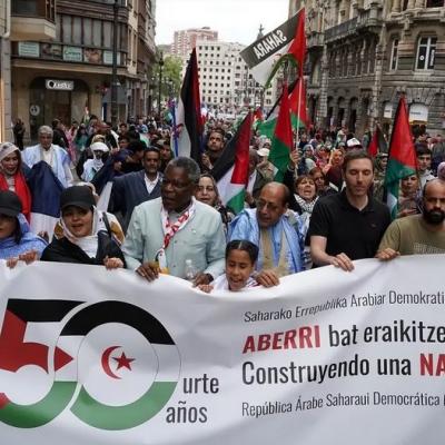 الجالية الصحراوية ببلاد الباسك تحيي الذكرى ال50 لإعلان تأسيس الجمهورية الصحراوية