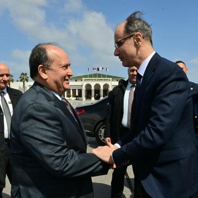 رئيس وزراء جمهورية صربيا يغادر الجزائر