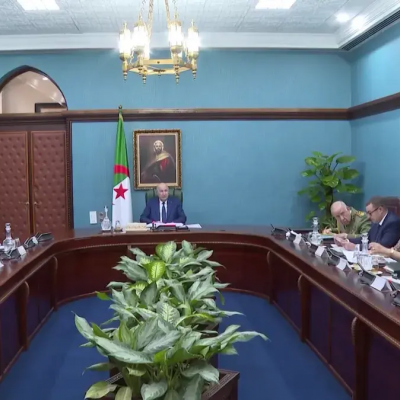 رئيس الجمهورية يترأس اجتماع عمل للوقوف على آخر اللمسات لزيارة البابا ليون  الرابع عشر إلى الجزائر