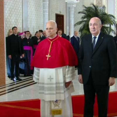  البابا ليون الرابع عشر يحل بالجزائر 