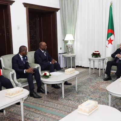 Le président de la République reçoit le ministre congolais des Affaires étrangères