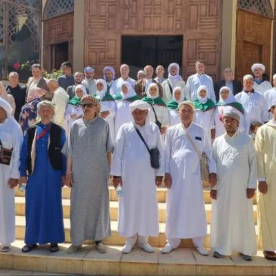 انطلاق الفوج الأول من حجاج الولاية نحو البقاع المقدسة عبر مطار وهران