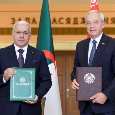 Signature à Minsk d'un mémorandum de coopération parlementaire entre l'Algérie et la Biélorussie