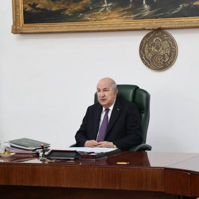 Abdemadjid Tebboune, président de la République