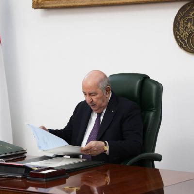 Abdemadjid Tebboune, président de la République