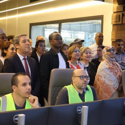 Krikou accompagne ses homologues mauritanienne et tchadien en visite à l’usine de dessalement d’eau de mer de Fouka   